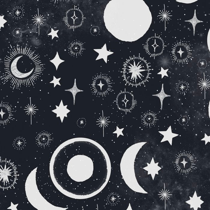 Celestial dark pattern DS Coffee Mug Gallery Image 2