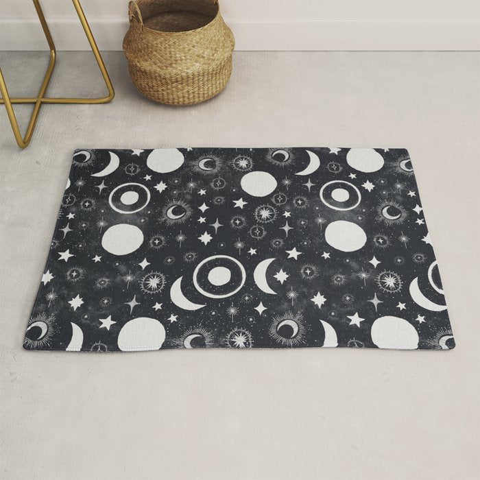 Celestial dark pattern DS Rug Gallery Image 1