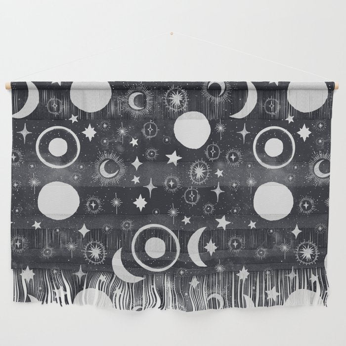 Celestial dark pattern DS Wall Hanging Gallery Image 1