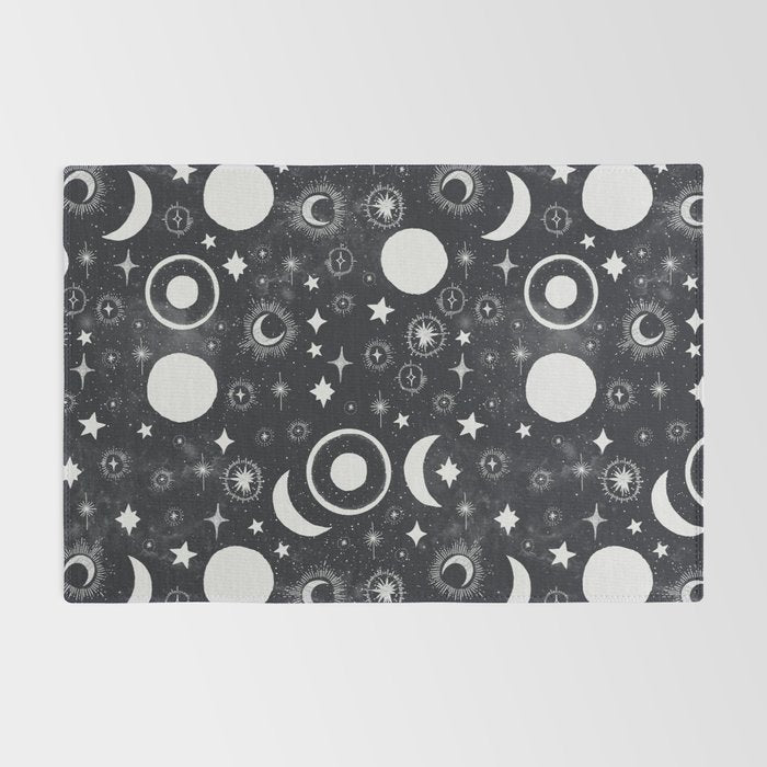 Celestial dark pattern DS Rug Gallery Image 2