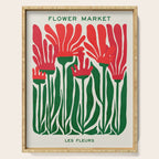 Nerine Lily: Les Fleurs | Flower Market 02 | Spring Summer 23 Serving Tray Gallery Image 1