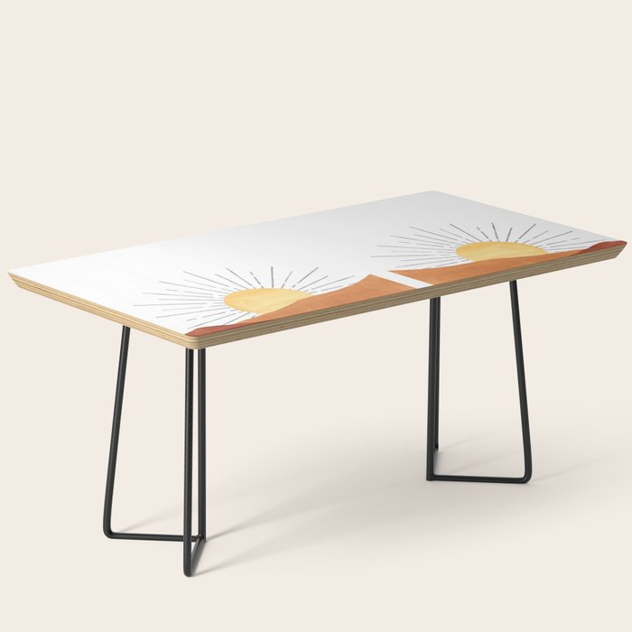 Terracotta desert sun Coffee Table Gallery Image 1