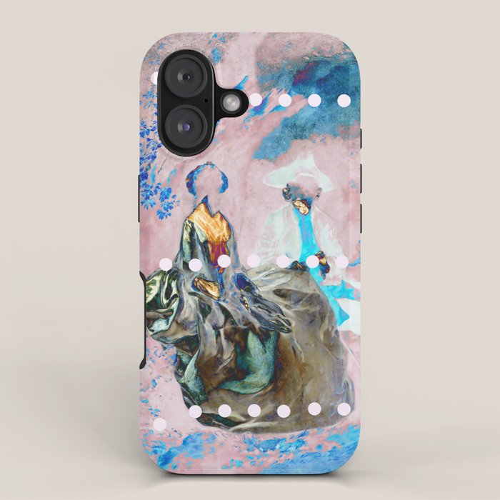 The Lovers In Pink iPhone Case Gallery Image 1