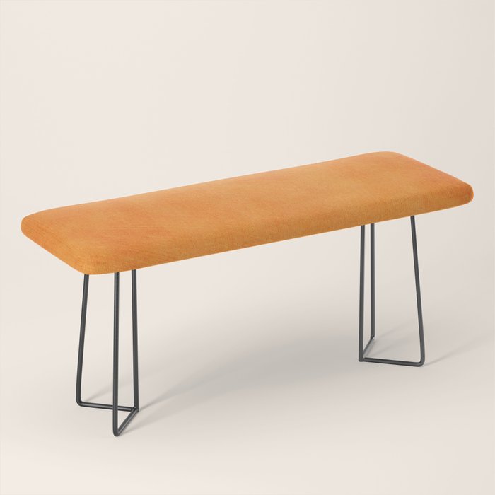 Teal Orange Minimalist Rich Texture Artwork Bench Gallery Image 1