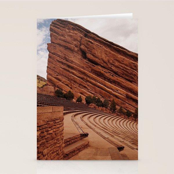 Red Rocks Amphitheater  Stationery Card Gallery Image 1