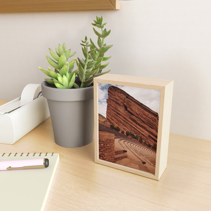 Red Rocks Amphitheater  Mini Art Print Gallery Image 2