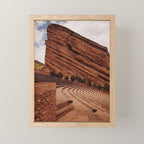 Red Rocks Amphitheater  Mini Art Print Gallery Image 1