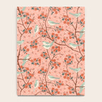 Birds In Cherry Blossom Trees Notebook Gallery Image 4