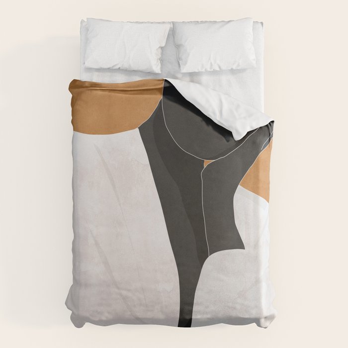 Minimal Art Girl 9a Duvet Cover Gallery Image 6