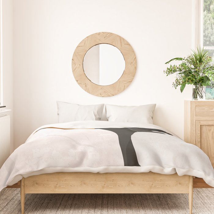 Minimal Art Girl 9a Duvet Cover Gallery Image 3