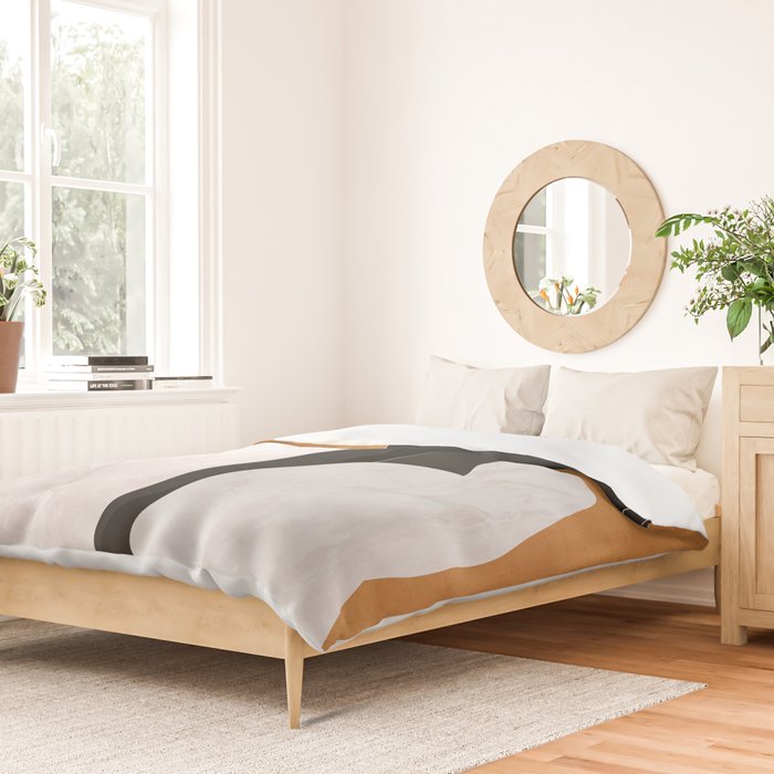 Minimal Art Girl 9a Duvet Cover Gallery Image 2