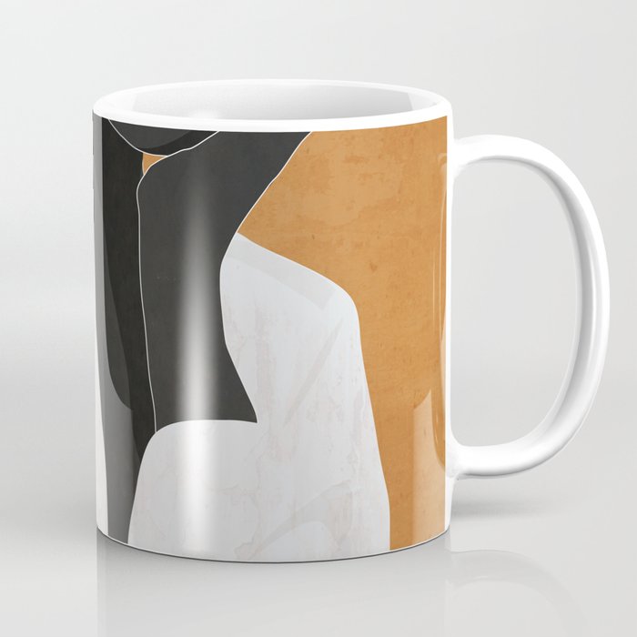 Minimal Art Girl 9a Coffee Mug Gallery Image 1