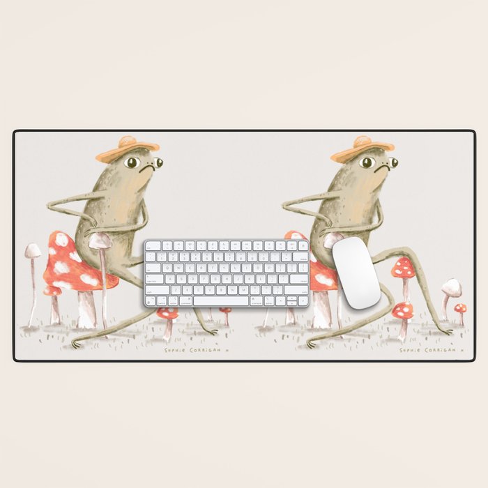 Awkward Toad Desk Mat Gallery Image 1