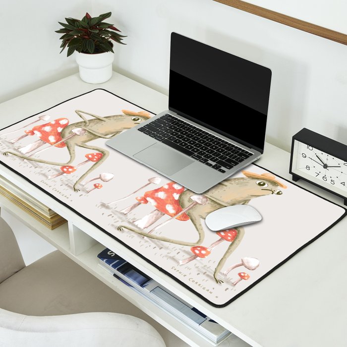 Awkward Toad Desk Mat Gallery Image 2