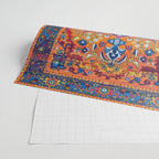 Saffron Elegance: Timeless Berber Atlas Moroccan Aesthetics Wrapping Paper Gallery Image 2