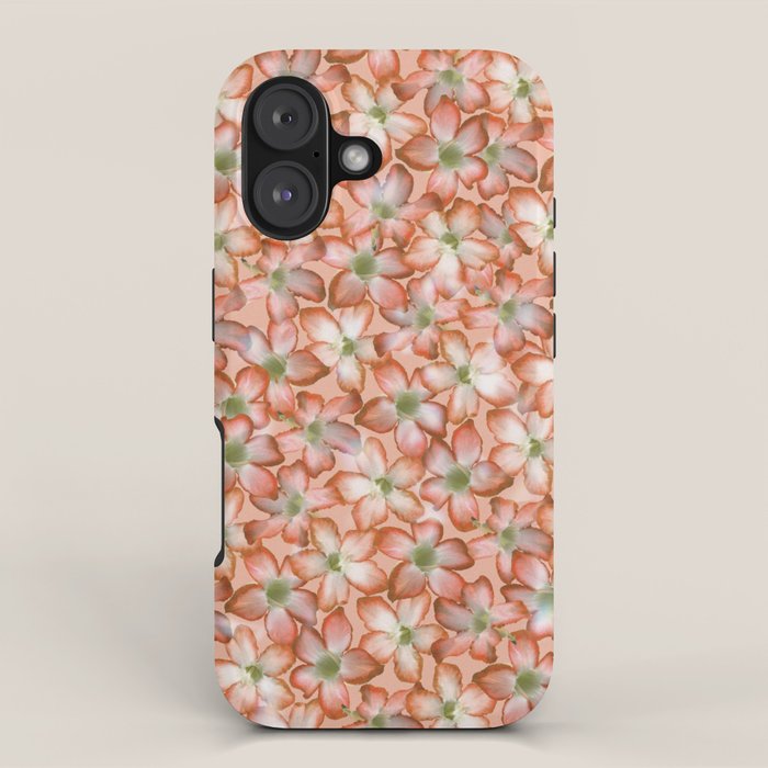 Wild Adenium - Red iPhone Case Gallery Image 1
