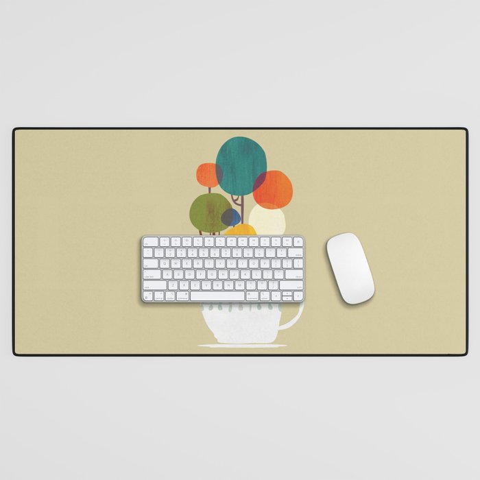Life in a cup Desk Mat Gallery Image 1