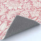 William Morris Sunflowers Pink Vintage Floral  Rug Gallery Image 4
