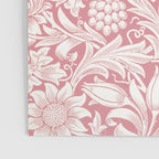 William Morris Sunflowers Pink Vintage Floral  Poster Gallery Image 3