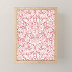 William Morris Sunflowers Pink Vintage Floral  Mini Art Print Gallery Image 1