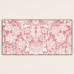William Morris Sunflowers Pink Vintage Floral  Desk Mat Gallery Image 3