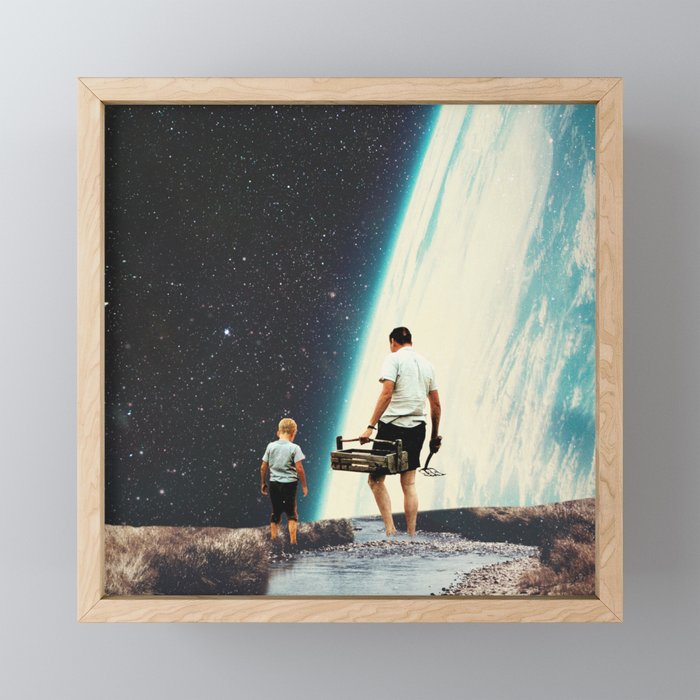 We will always Come Back here Mini Art Print Gallery Image 1