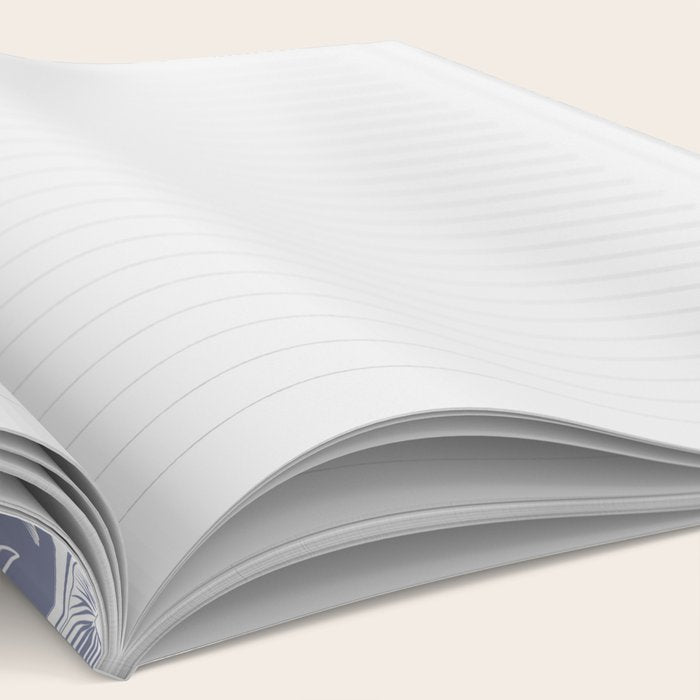 Delicious Autumn botanical poison IV // blue grey background Notebook Gallery Image 2