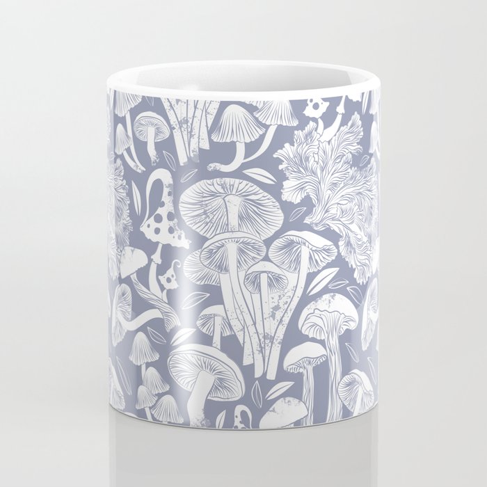 Delicious Autumn botanical poison IV // blue grey background Coffee Mug Gallery Image 4