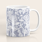 Delicious Autumn botanical poison IV // blue grey background Coffee Mug Gallery Image 1
