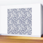 Delicious Autumn botanical poison IV // blue grey background Wall Mural Gallery Image 2