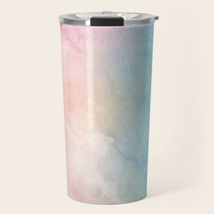Fire and Ice - Watercolor Painting Travel Mug Gallery Image 1