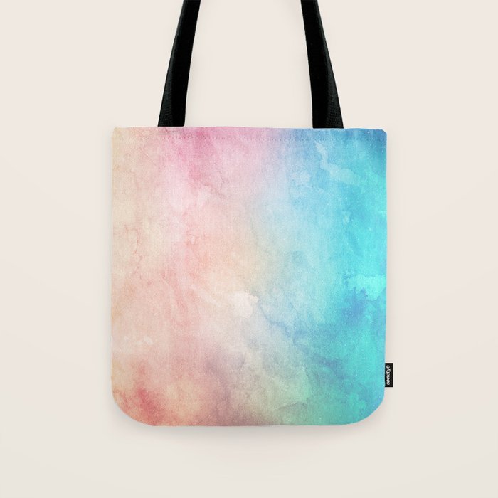Fire and Ice - Watercolor Painting Tote Bag Gallery Image 1