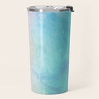 Fire and Ice - Watercolor Painting Travel Mug Gallery Image 2