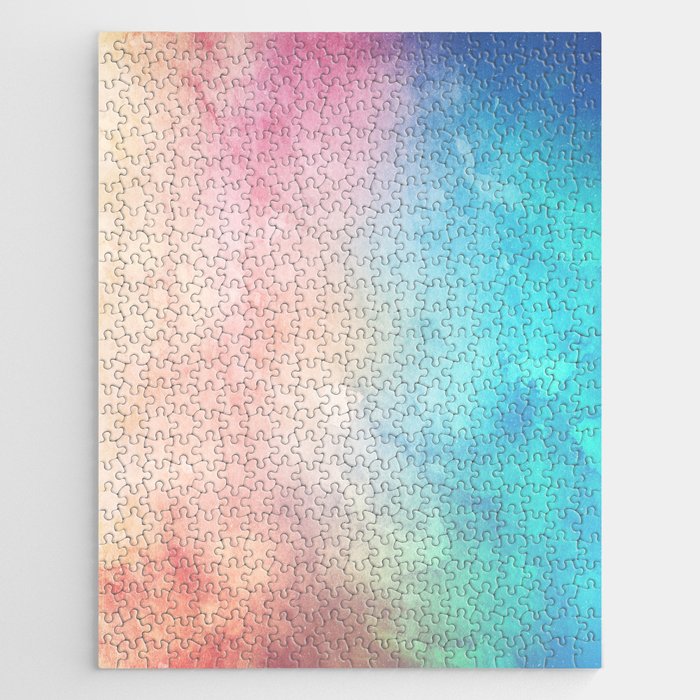 Fire and Ice - Watercolor Painting Jigsaw Puzzle Gallery Image 1