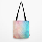 Fire and Ice - Watercolor Painting Tote Bag Gallery Image 2