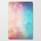Fire and Ice - Watercolor Painting Cutting Board Gallery Image 1