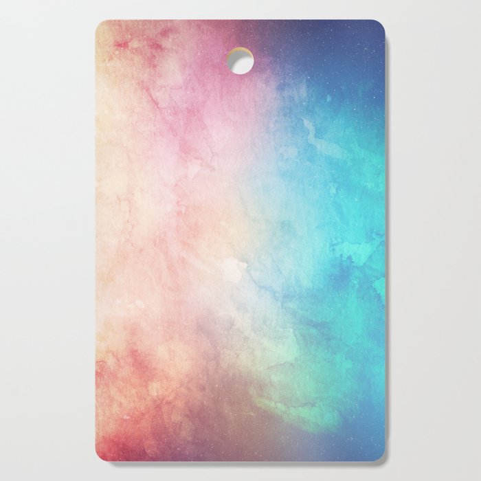 Fire and Ice - Watercolor Painting Cutting Board Gallery Image 1