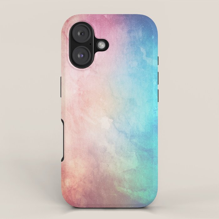 Fire and Ice - Watercolor Painting iPhone Case Gallery Image 1