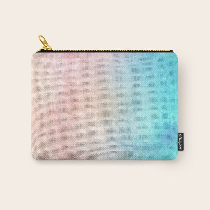 Fire and Ice - Watercolor Painting Carry All Pouch Gallery Image 1