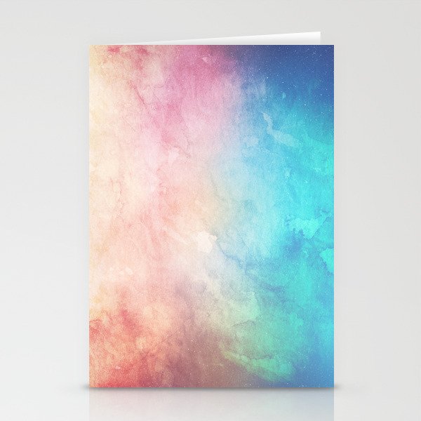 Fire and Ice - Watercolor Painting Stationery Card Gallery Image 2