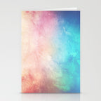 Fire and Ice - Watercolor Painting Stationery Card Gallery Image 2