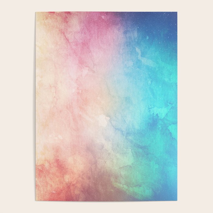 Fire and Ice - Watercolor Painting Poster Gallery Image 4