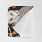 AUTUMN WOODLAND Throw Blanket Gallery Image 3
