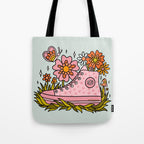 Cancer Zodiac Sneaker Tote Bag Gallery Image 1