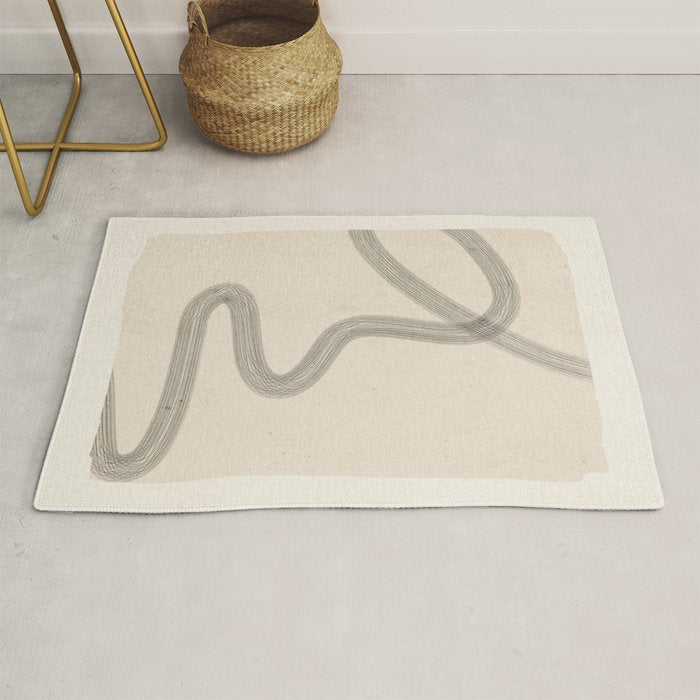 Minimal Abstract Art 19 Rug Gallery Image 1