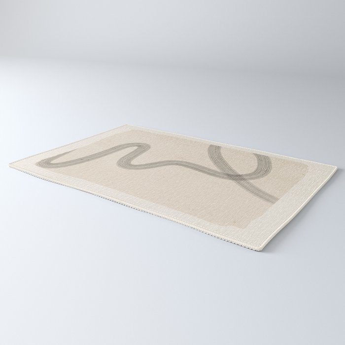 Minimal Abstract Art 19 Rug Gallery Image 3