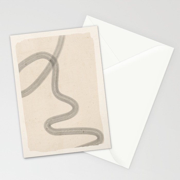 Minimal Abstract Art 19 Stationery Card Gallery Image 2