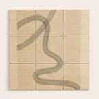 Minimal Abstract Art 19 Wood Wall Art Gallery Image 1