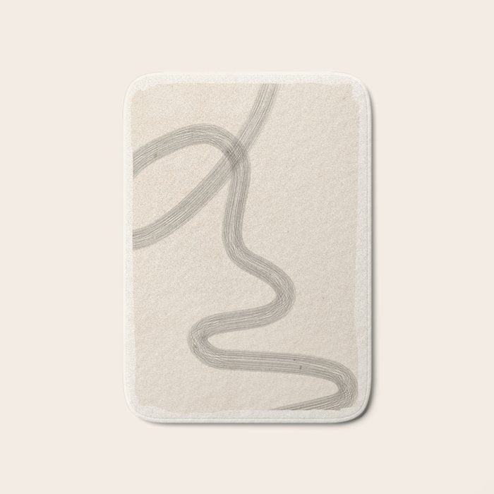 Minimal Abstract Art 19 Bath Mat Gallery Image 1