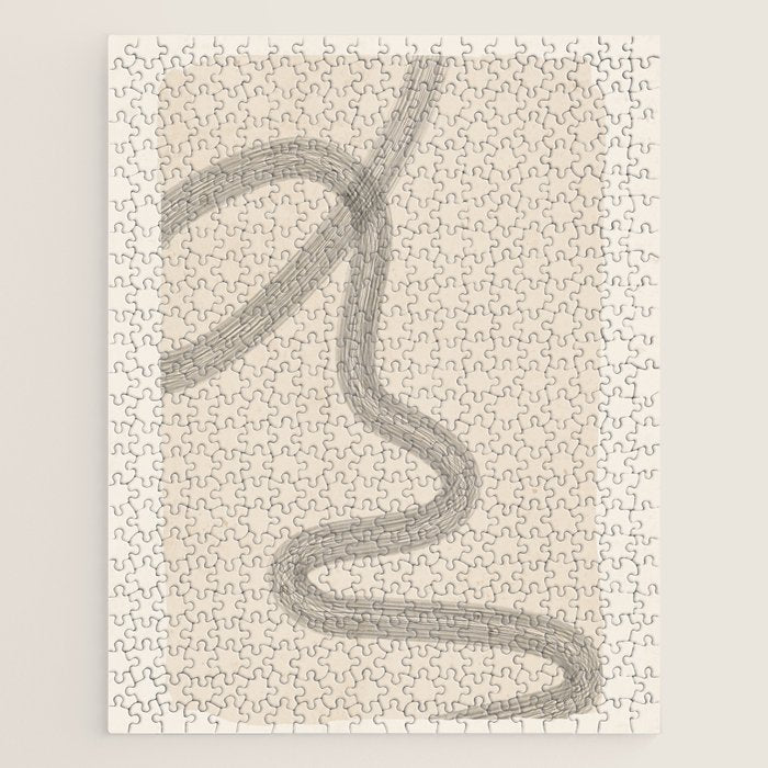 Minimal Abstract Art 19 Jigsaw Puzzle Gallery Image 1